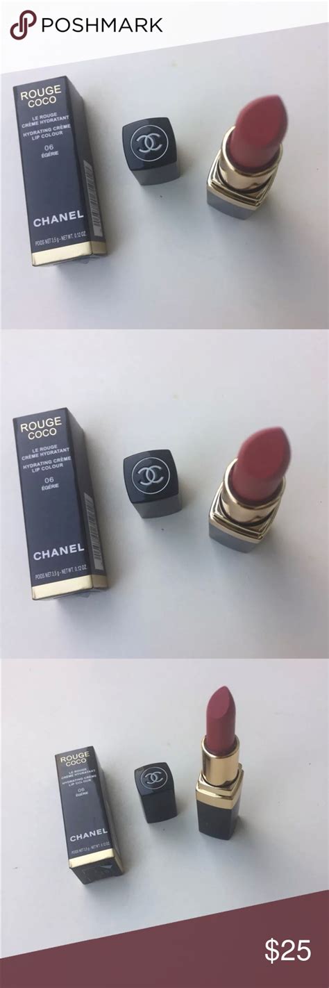 chanel lipstick 06 egerie|Chanel lipstick shades.